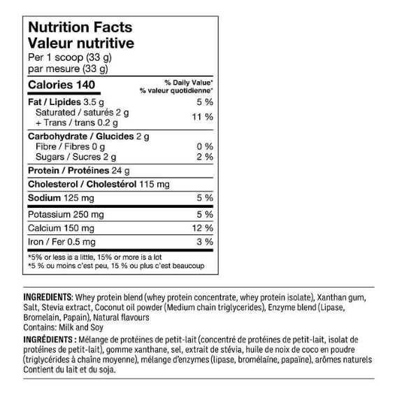 LeanFit Naturals 天然乳清蛋白粉,香草味,2公斤