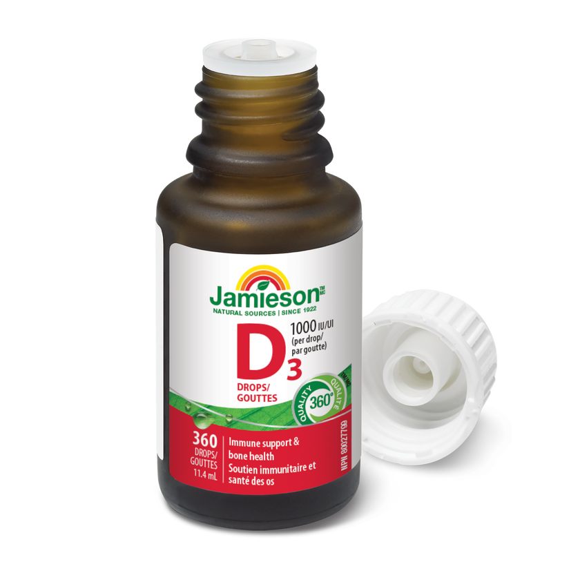 Jamieson 維生素D3滴劑,11.4毫升