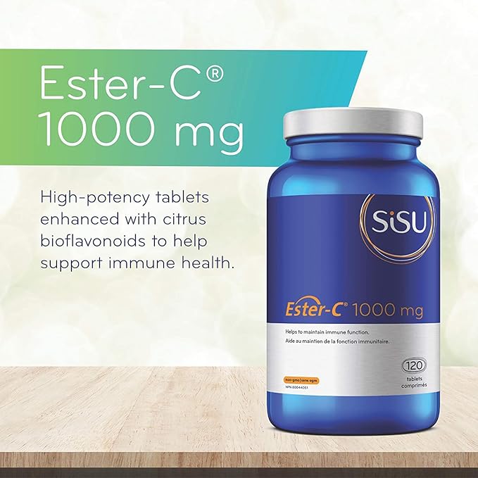 SISU Ester-C® 1000 mg, 120 tablets