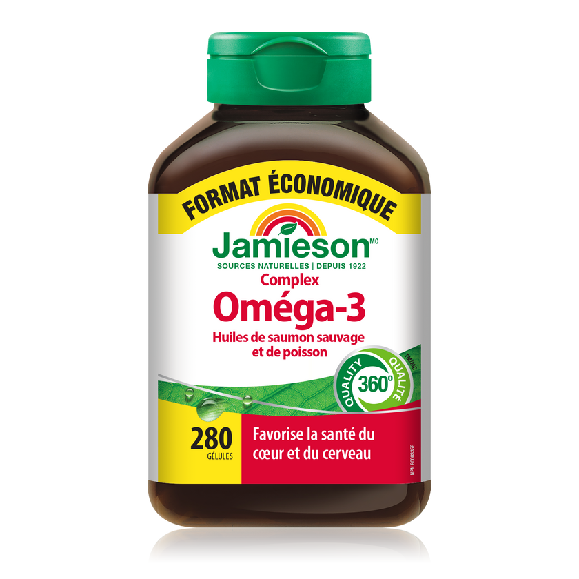 Jamieson Wild Salmon & Fish Oil Omega 3 Complex 280's