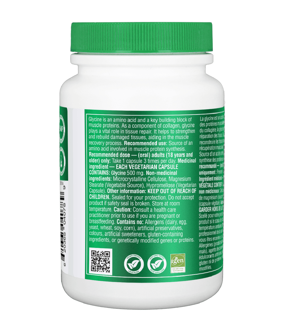 6x Organika Glycine - Proteinogenic Amino Acid 120 vcaps Bundle