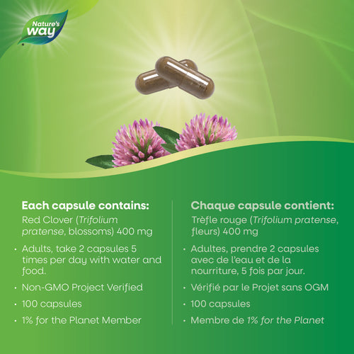 Nature's Way 红三叶草 青春永驻胶囊,100粒