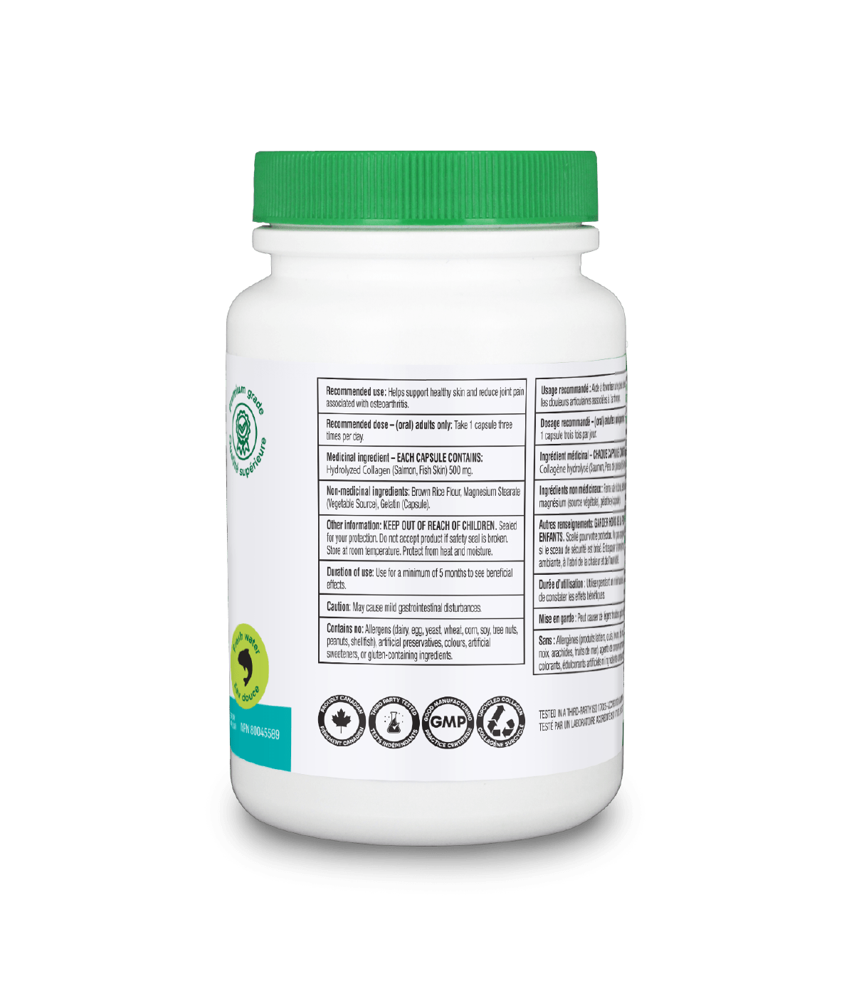 6x Organika Marine Collagen 500mg 90 capsules Bundle