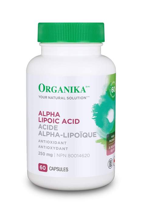 优格康 Organika Alpha Lipoic Acid 250mg 60's Canada