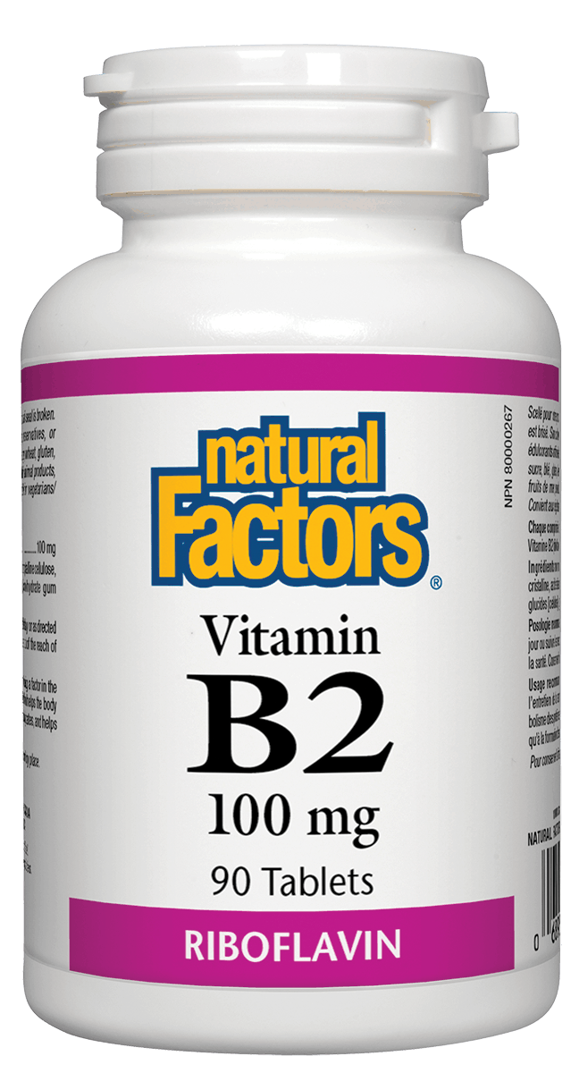 Natural Factors 维生素 B2 100毫克 90片