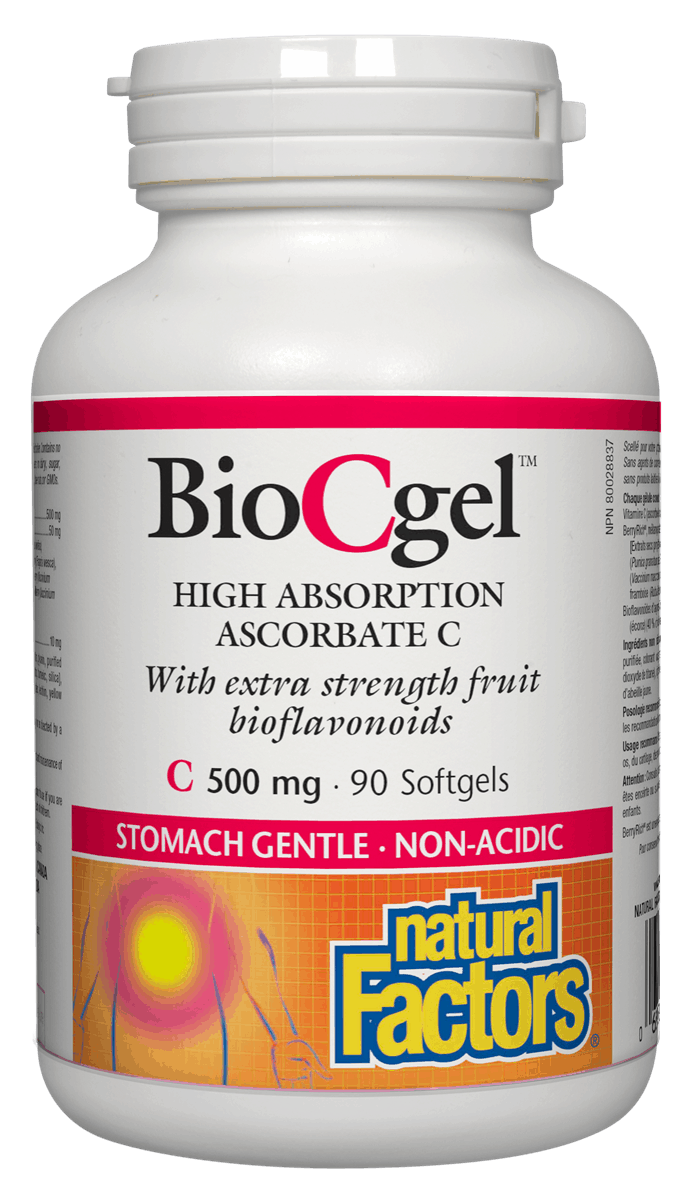 Natural Factors BioCgel 高效吸收维生素C ,90粒