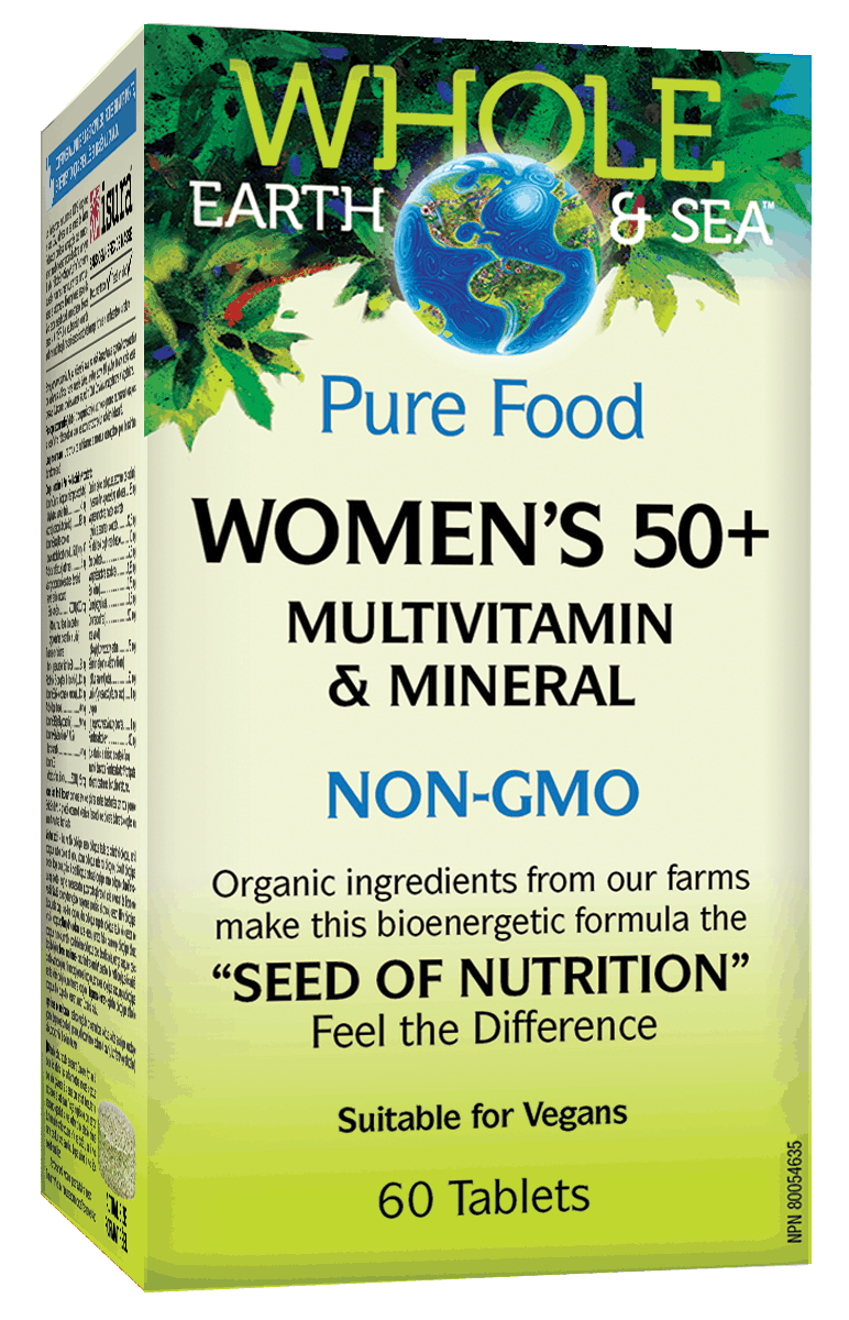 NF Whole Earth and Sea Women’s 50+ Multivitamin and Mineral, 60 tablets