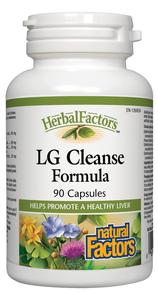 Natural Factors LG Cleanse, 90 caps