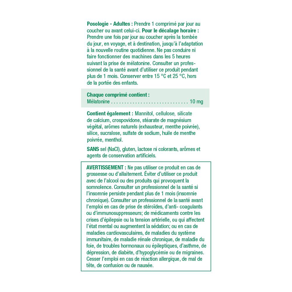 Jamieson Melatonin Fast Dissolving 10 mg 60 sublingual tablets