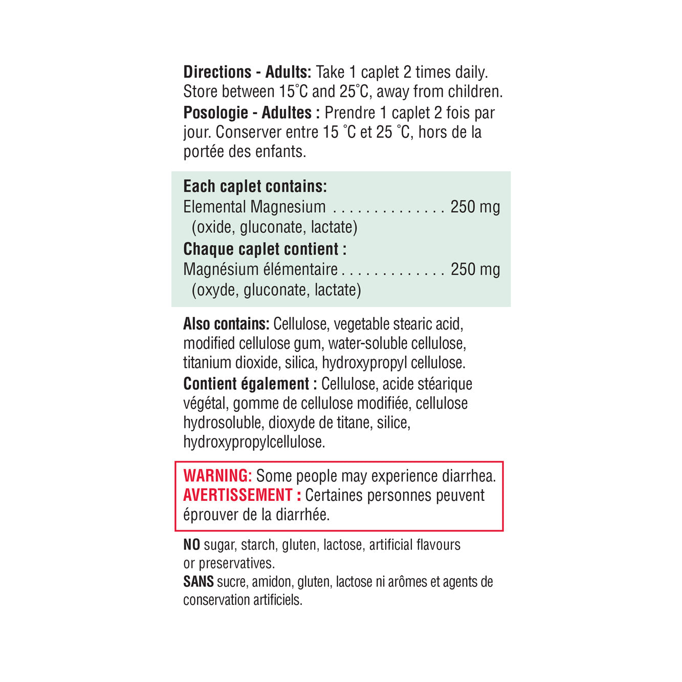 Jamieson Magnesium Ultra Strength 250 mg ,150 caplets