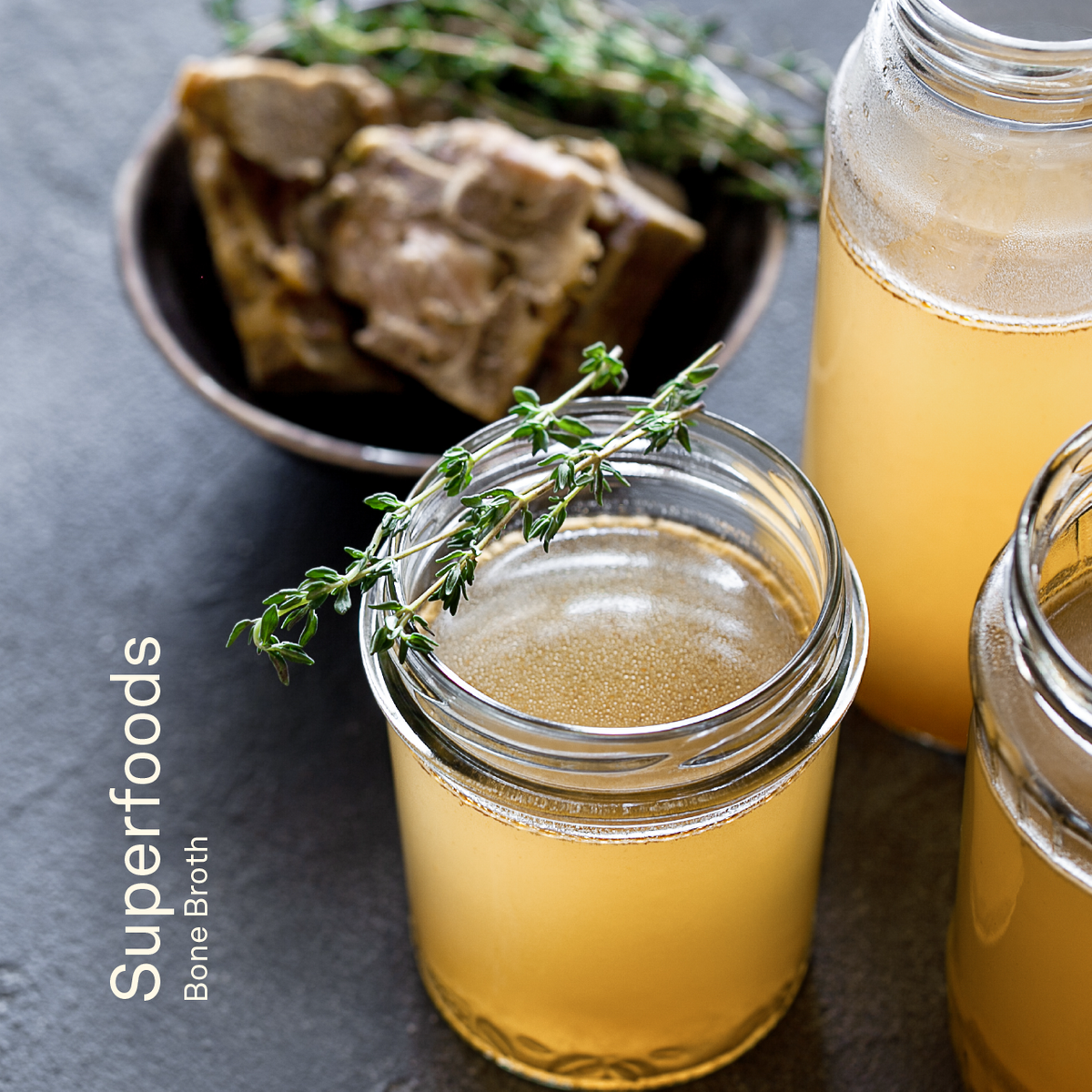 Organika Beef Bone Broth, Ginger Protein Powder product image Canada 优格康