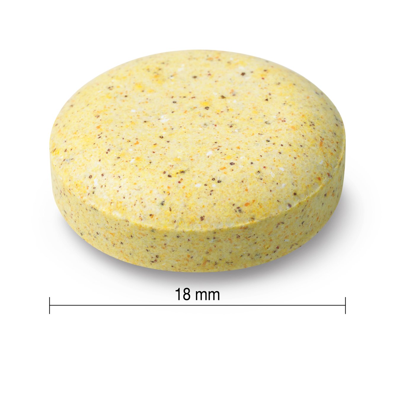 Jamieson 100% Complete Multi 80 Chewable Citrus tablet size photo 健美生