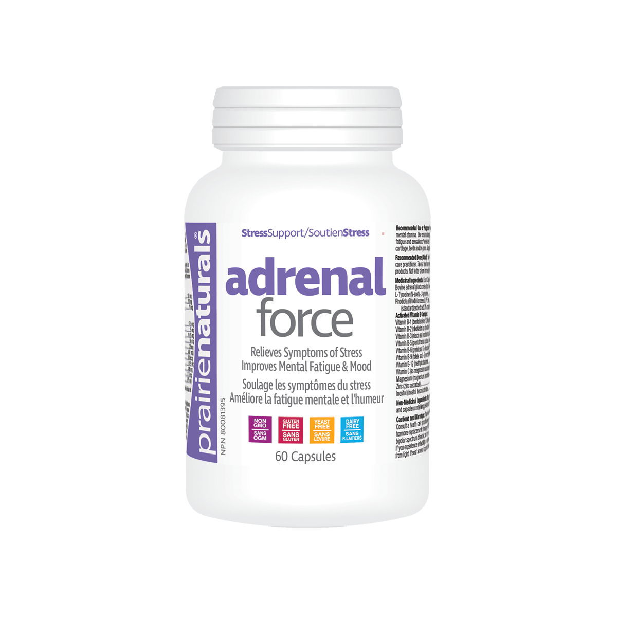 Prairie Naturals Adrenal-Force 60 capsules