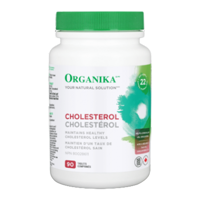 优格康 Organika Cholesterol, 90 tablets Canada