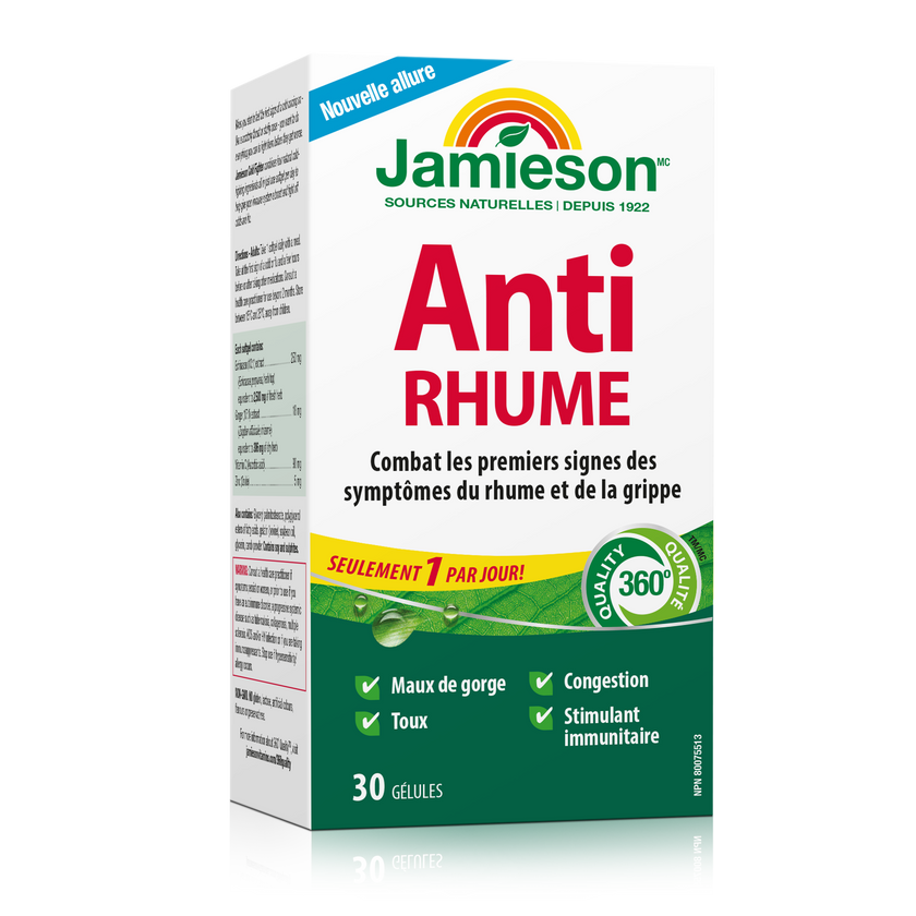 Jamieson 抗感冒膠囊，30 粒軟膠囊