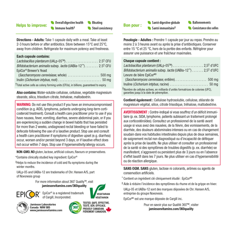 Jamieson Complete Gut Health 30 capsules