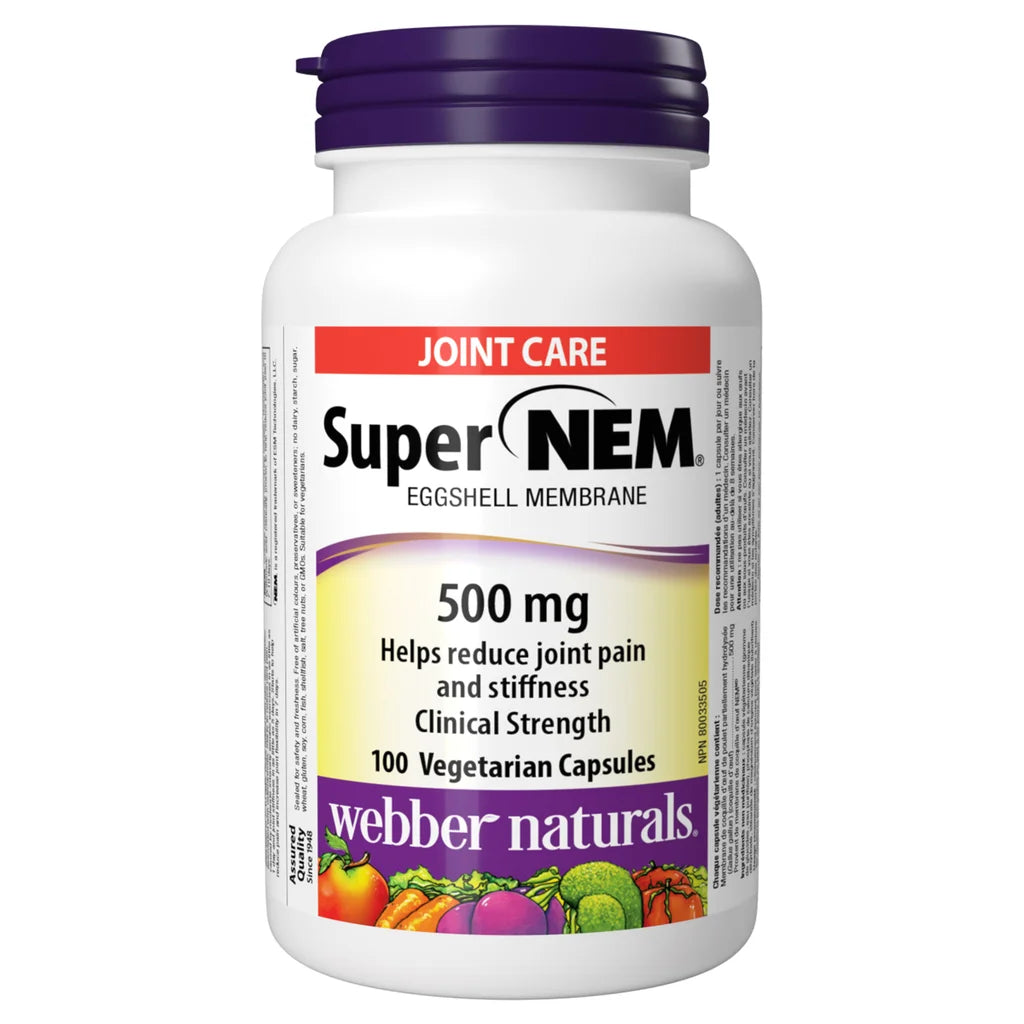 Webber Naturals NEM 维骨力 500毫克 100粒素食胶囊