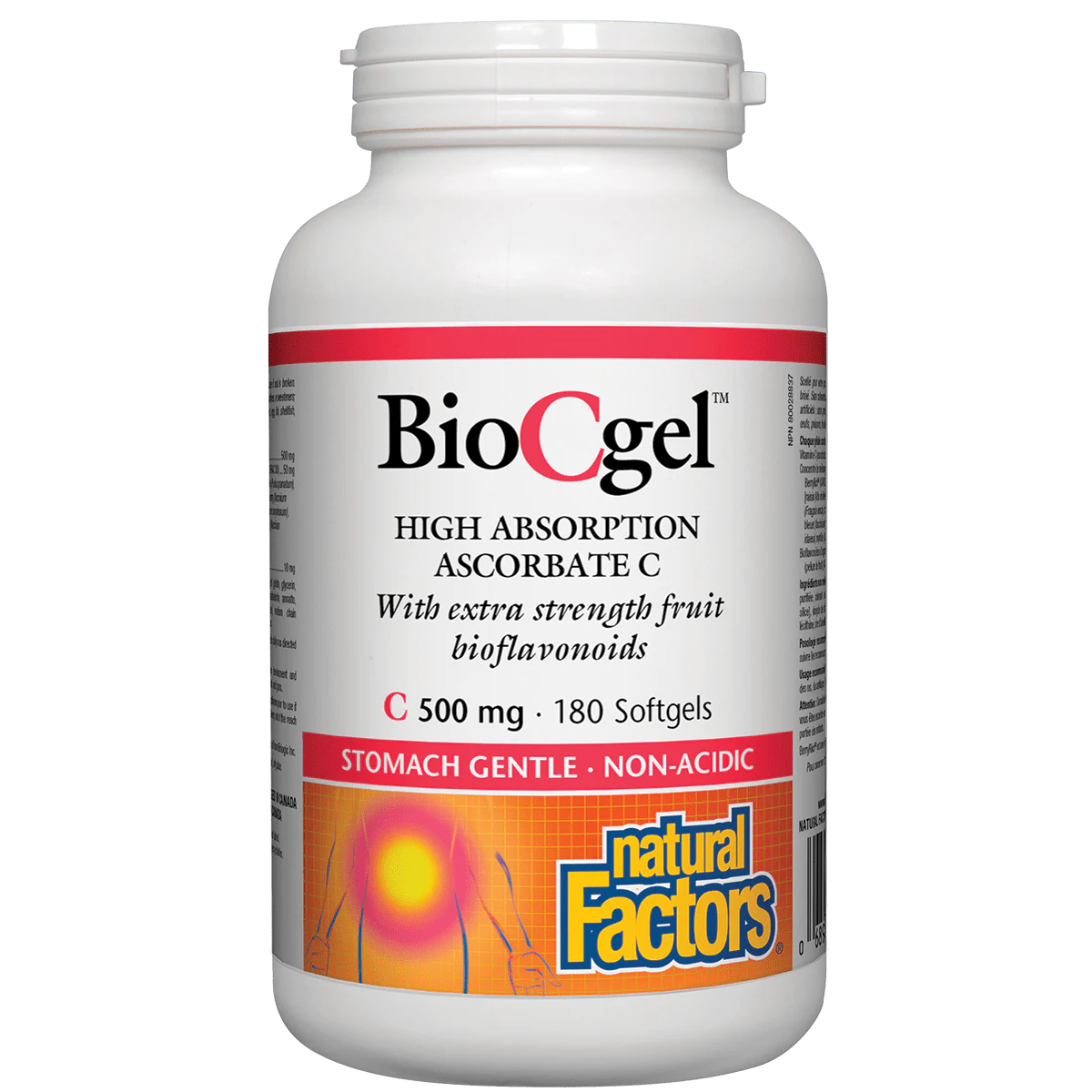 biocgel natural factors high absorptionascorbate c extra strength bioflavonoids natvd natural vitamin direct 