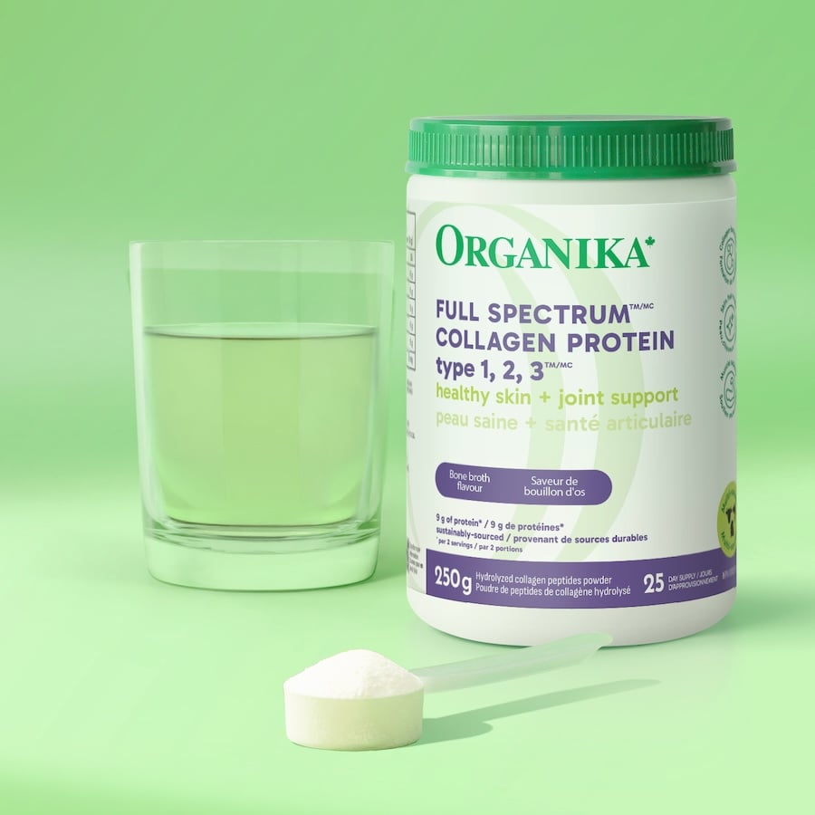 [優惠組合] 6瓶x Organika 全譜強效型膠原蛋白粉（包含1/2/3型膠原蛋白），250g
