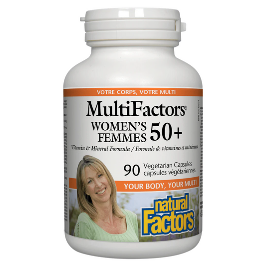 Natural Factors Multifactors 50+ Yvonne Olsen 