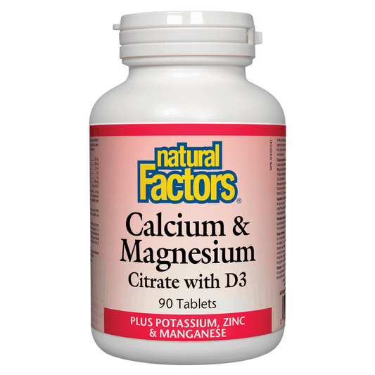 Natural Factors Natural Vitamin Direct Inc Canada Calcium Magnesium