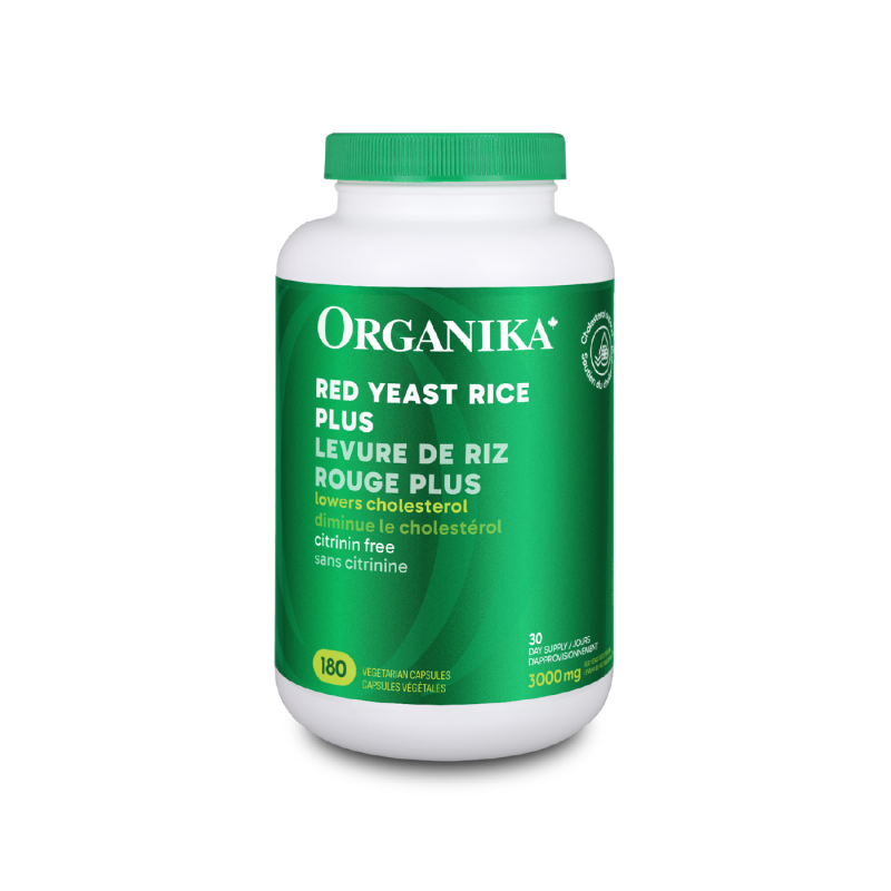 Organika 红酵母米萃取 降胆固醇 保护心脏，180粒素食胶囊