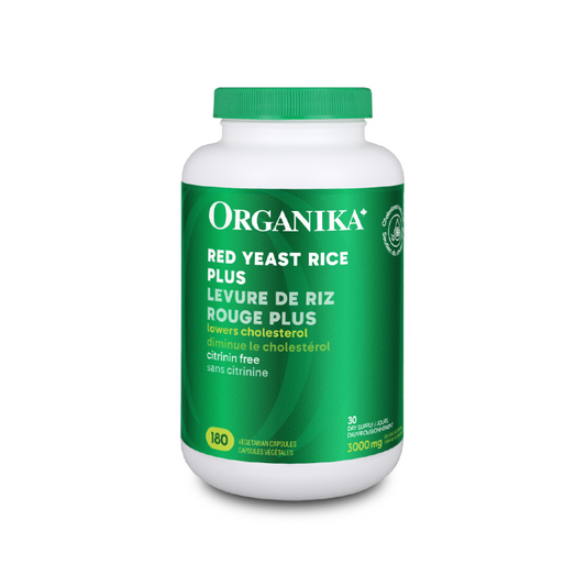 Organika 红酵母米萃取 降胆固醇 保护心脏，180粒素食胶囊