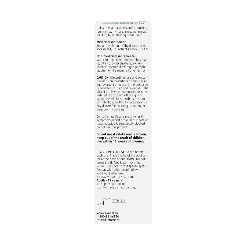 A.Vogel Dry Nose Relief - Fast-acting Nasal Spray 15mL