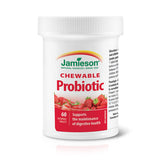 6 x Jamieson Chewable Probiotic, Strawberry Yogurt, 60 tabs Bundle