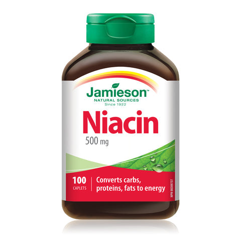 Jamieson Niacin 500 mg 100 caplets 健美生