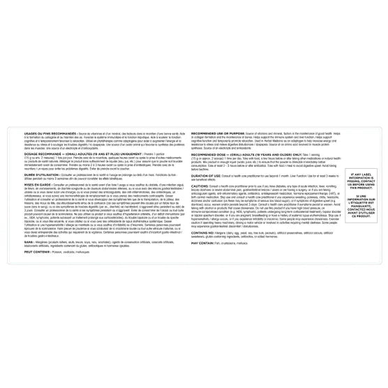ORGANIKA O1 Greens+ Blend Pineapple Punch 600g， 53 Ingredients for Total Daily Health