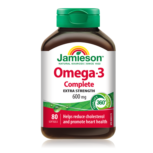Jamieson Wild Salmon & Fish Oil Omega 3 Complex 80's