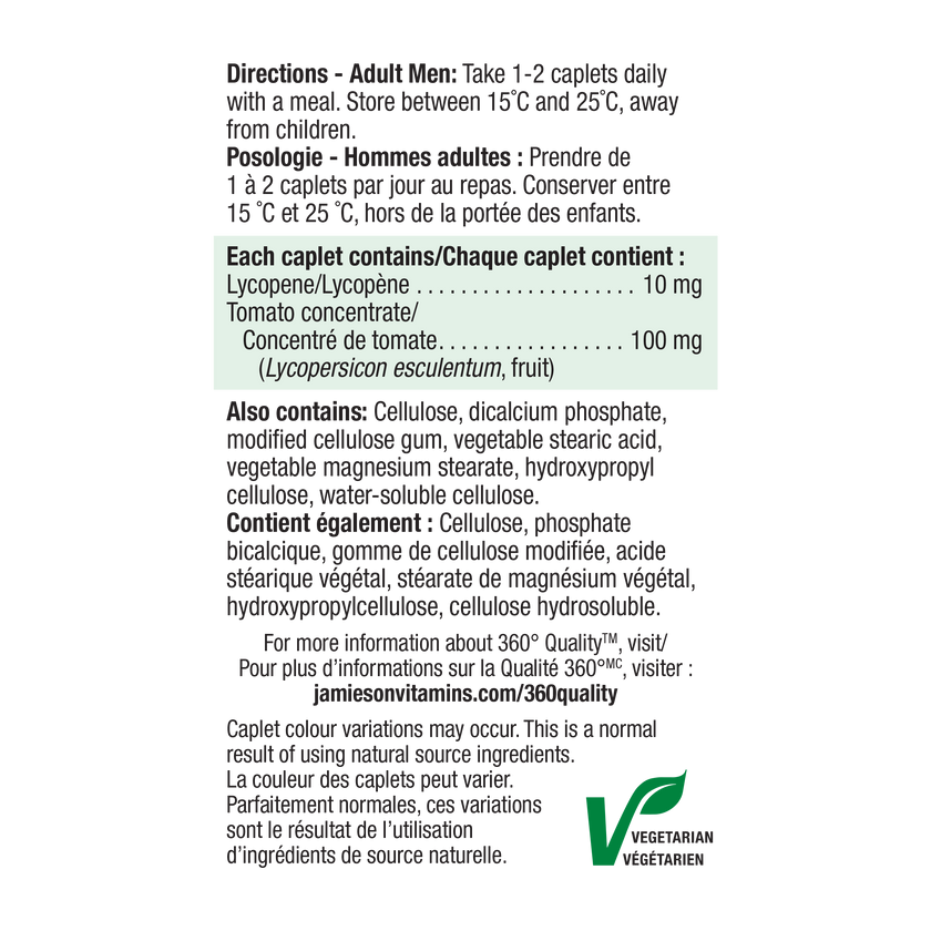 Jamieson Lycopene 10 mg, 60 caplets