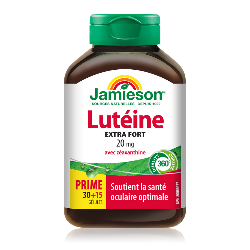 Jamieson Lutein with Zeaxanthin-X Strength 45 softgels