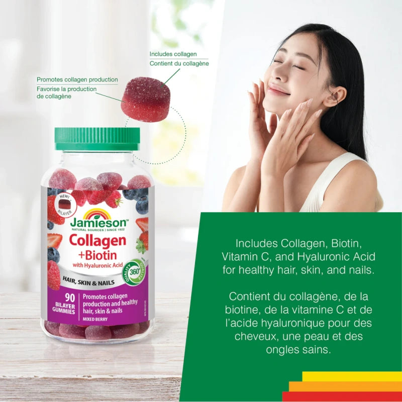 Webber Naturals 膠原蛋白30（含生物素生物活性膠原蛋白肽），120片