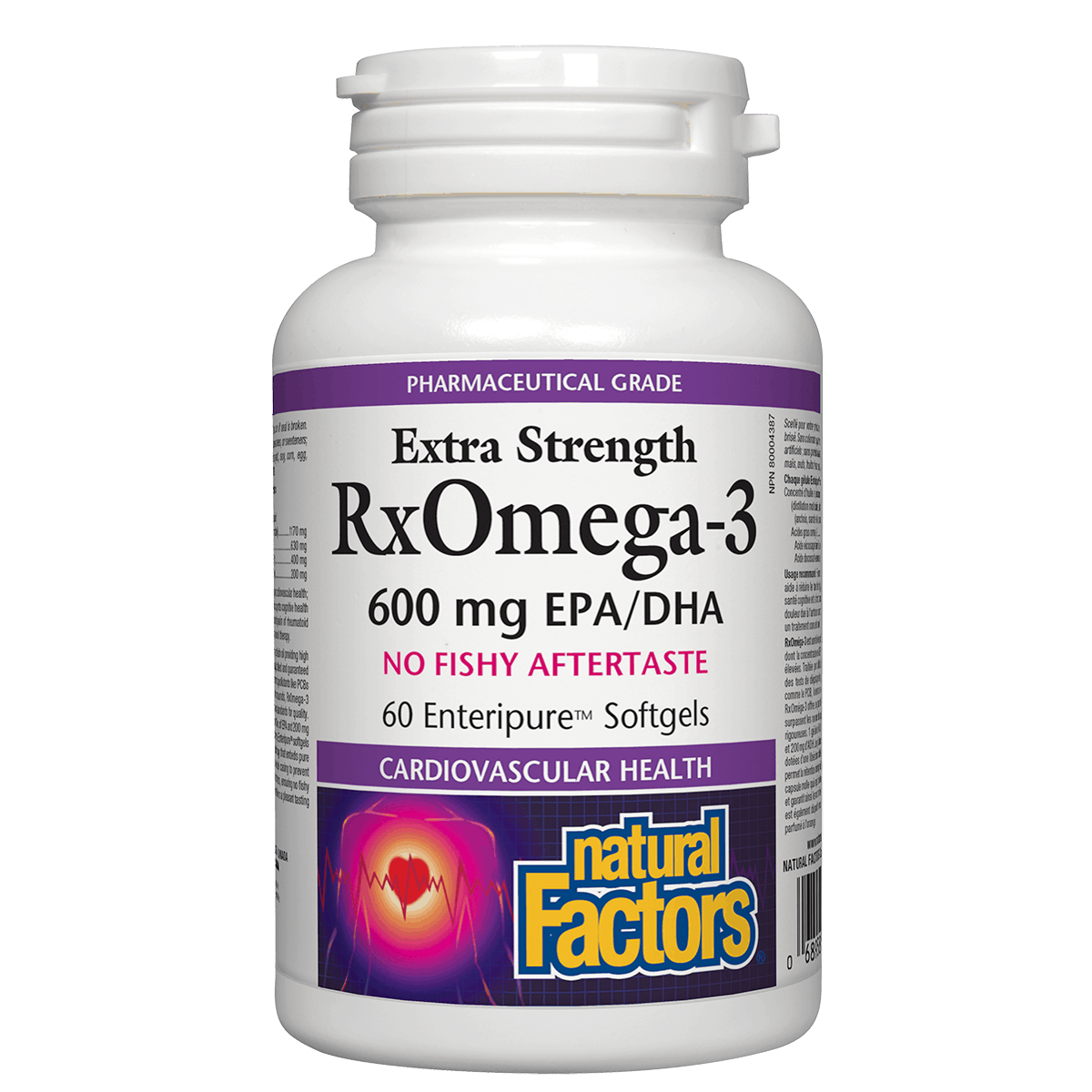 Natural Factors RXOmega-3 600 mg Natural Vitamin Direct natvd.com store
