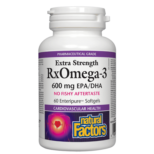 Natural Factors RXOmega-3 600 mg Natural Vitamin Direct natvd.com store