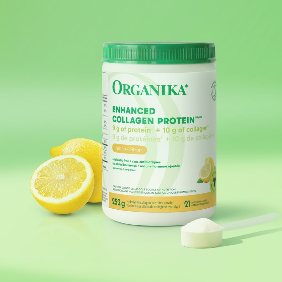 6x Organika 檸檬風味膠原蛋白粉 250g 組合包