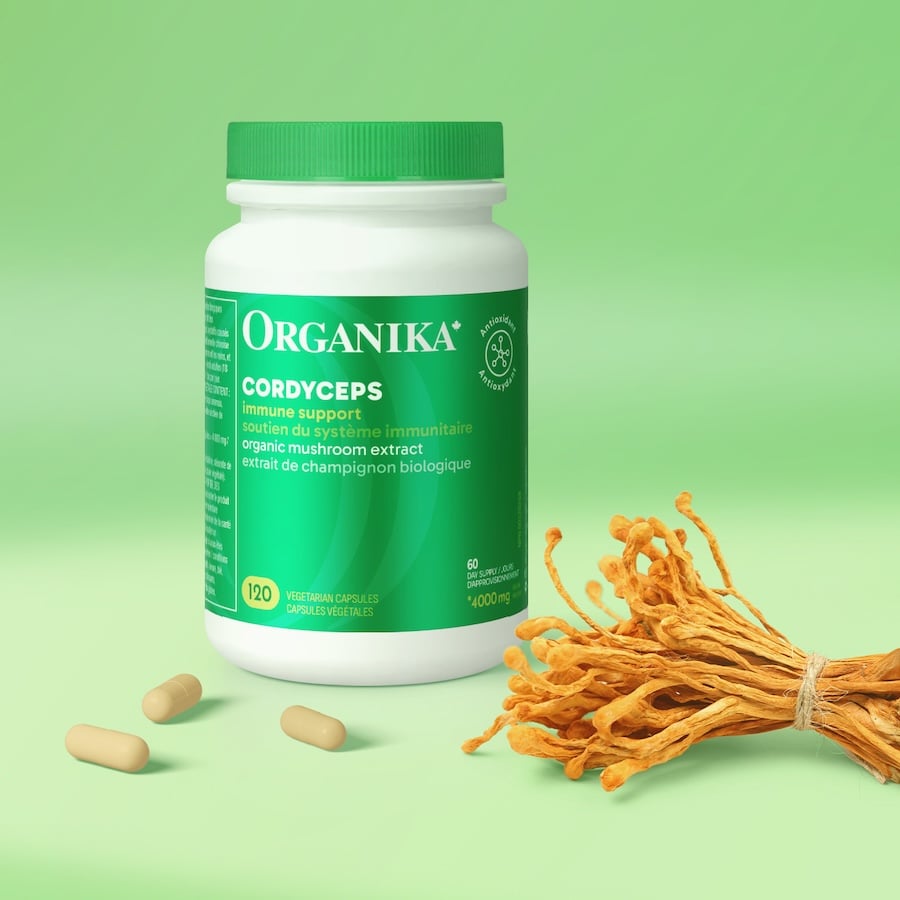 Oragnika 冬虫夏草提取精华, 500毫克, 120粒胶囊