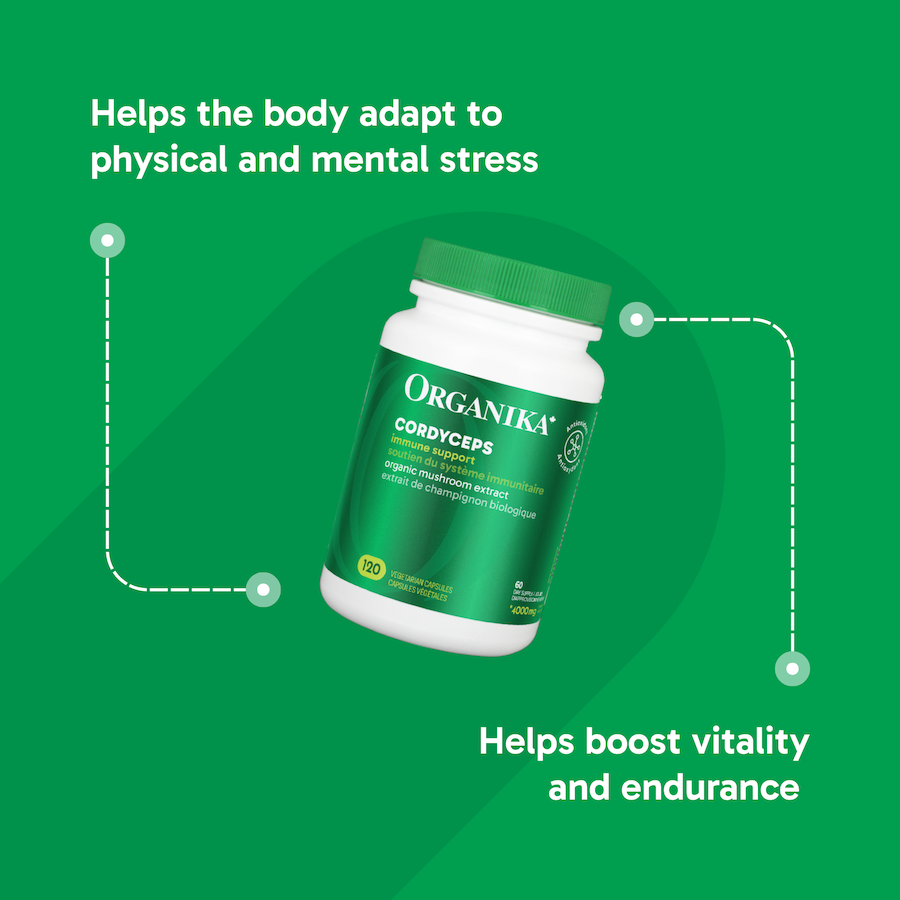 Oragnika 冬虫夏草提取精华, 500毫克, 120粒胶囊