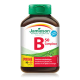 【优惠组合】2 x Jamieson 缓解压力 维生素B 50，加量装，90+30粒