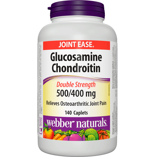 Webber Naturals Glucosamine Chondroitin supplement bottle on a white background best service from natvd.com