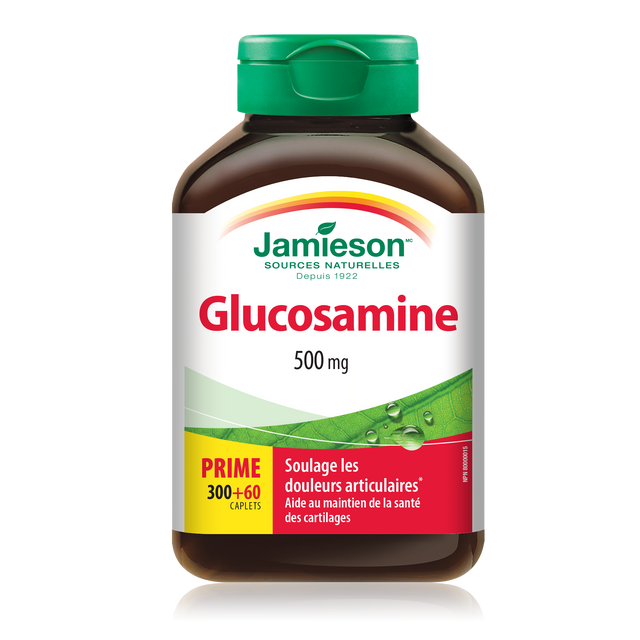 Jamieson Glucosamine 500 mg - 360 caplets
