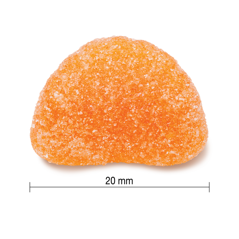 Jamieson维生素C软糖，浓郁橙味，60粒