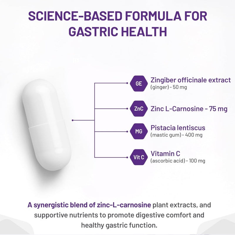 AOR Gastro Relief 60 Vegicaps