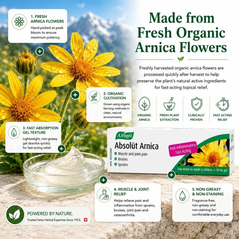 A.Vogel Absolüt Arnica Gel - Muscle & Joint Pain 50 mL