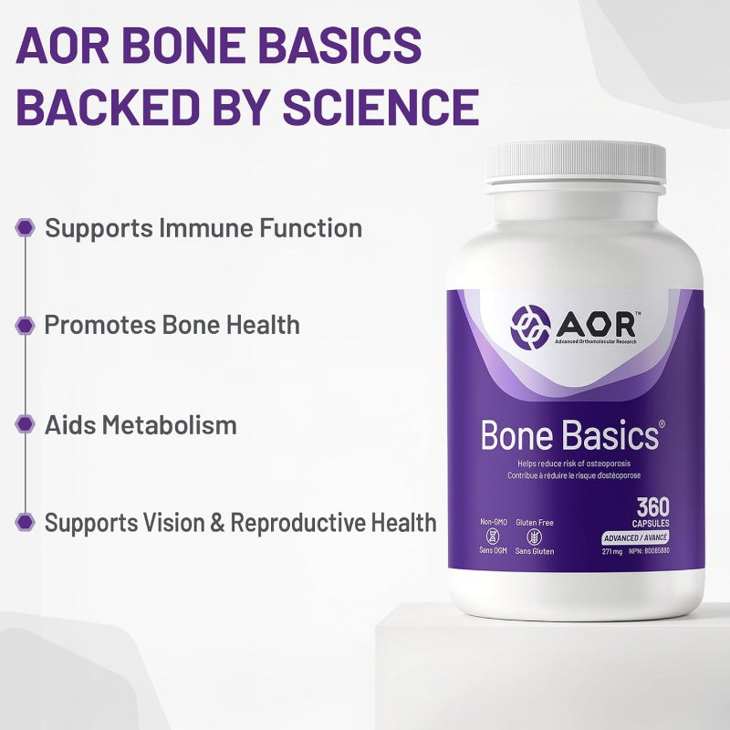 AOR Bone Basics 360 Capsules
