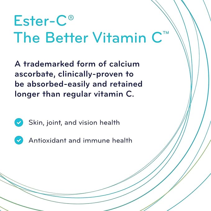SISU Ester-C® 1000 mg, 120 tablets