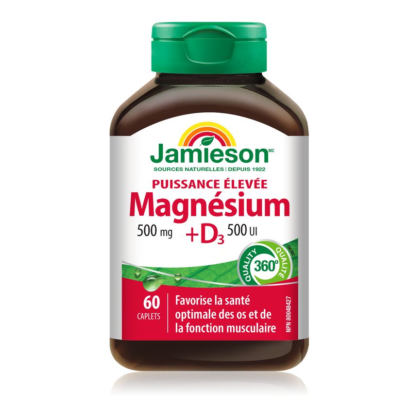 Jamieson 鎂+維生素D3 60片