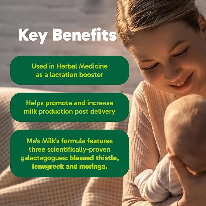 Organika Ma's Milk 120 vegetarian capsules